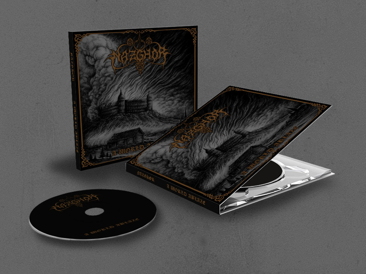 NAZGHOR - A World Ablaze CD (PREORDER)