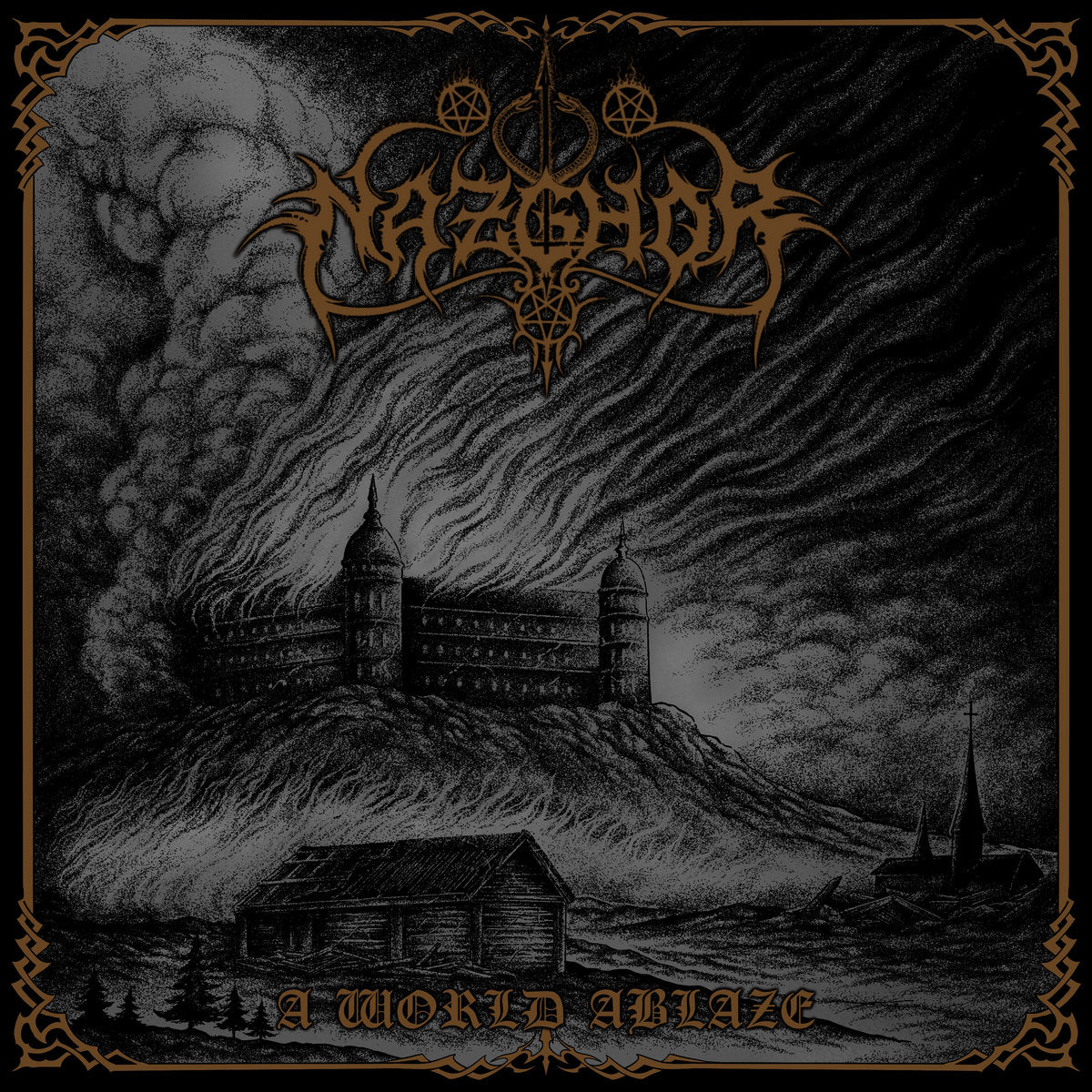 NAZGHOR - A World Ablaze CD (PREORDER)