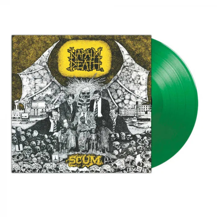 NAPALM DEATH - Scum LP (GREEN)