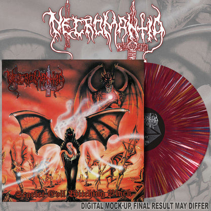 NECROMANTIA Scarlet Evil Witching Black LP (CHERRY) (PREORDER)