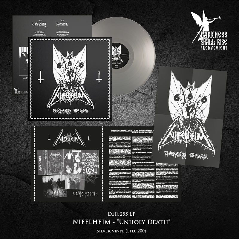 NIFELHEIM - Unholy Death LP (SILVER)