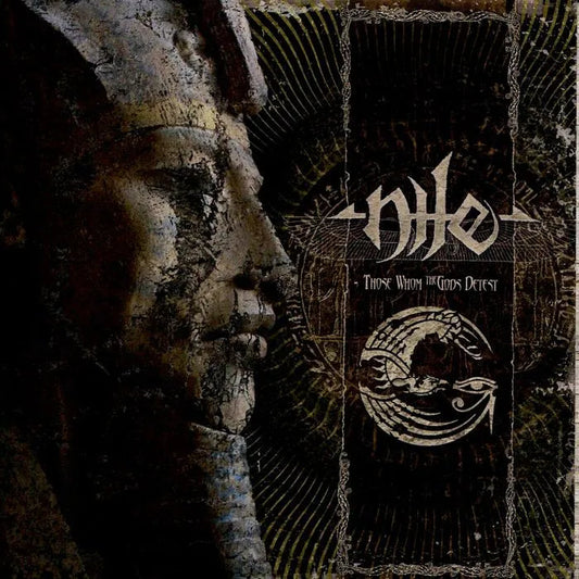 NILE - Those Whom The Gods Detest 2LP (BLUE EGYPTIAN MARBLE VINYL W/ ETCHED SIDE D) (PREORDER)