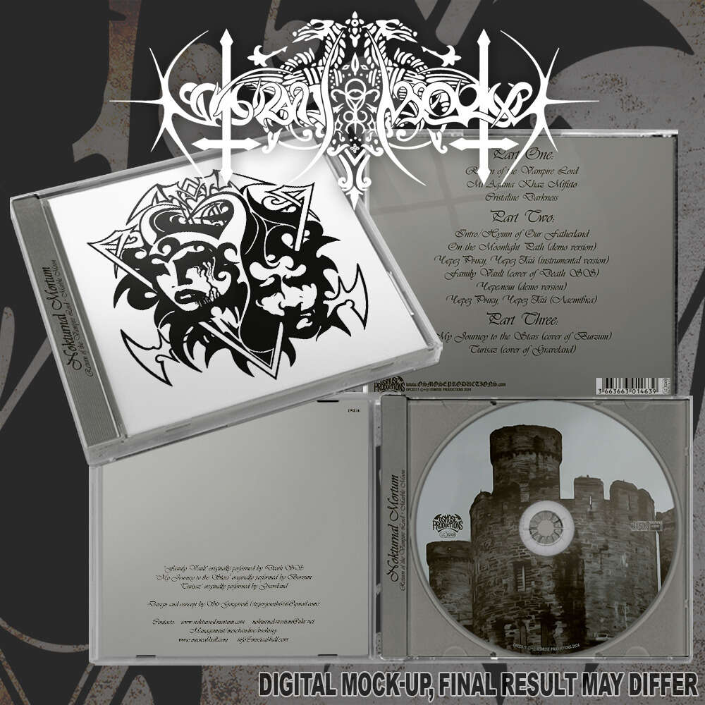 NOKTURNAL MORTUM Return Of The Vampire Lord - Marble Moon CD