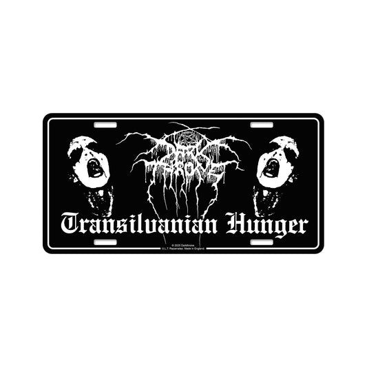 DARKTHRONE - Transilvanian Hunger CAR NUMBER PLATE