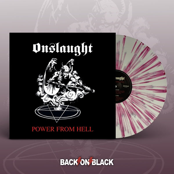 ONSLAUGHT - Power From Hell LP (SPLATTER)