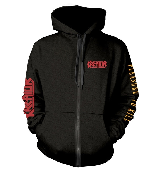 KREATOR - Pleasure To Kill HOODED SWEATSHIRT WITH ZIP