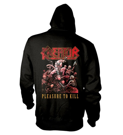 KREATOR - Pleasure To Kill HOODED SWEATSHIRT WITH ZIP