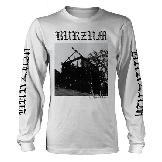 BURZUM - Aske WHITE LONGSLEEVE
