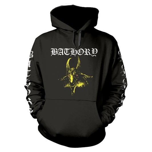 BATHORY - Yellow Goat HOODED SWEATSHIRT (PREORDER)