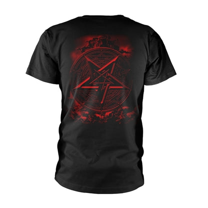 DIMMU BORGIR - Death Cult Pentagram (RED) T-SHIRT