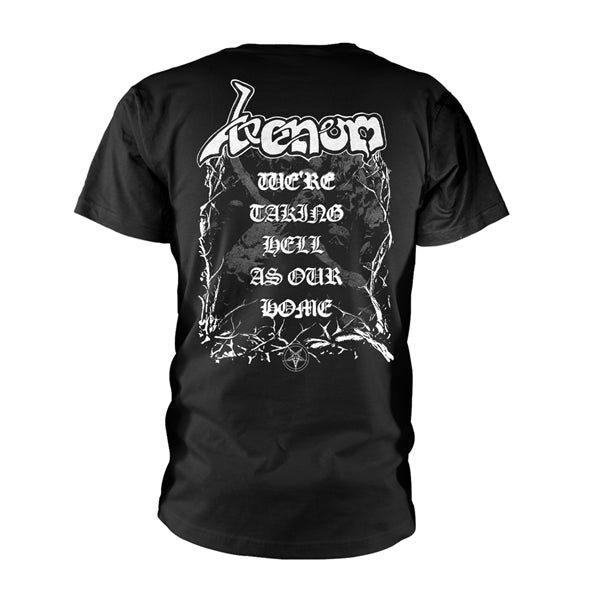 VENOM - Welcome To Hell (WHITE) T-SHIRT