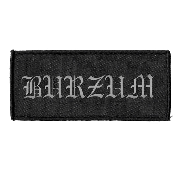 BURZUM - Logo SILVER PATCH