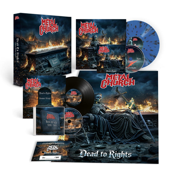 METAL CHURCH - Dead To Rights LP BOX (PREORDER)