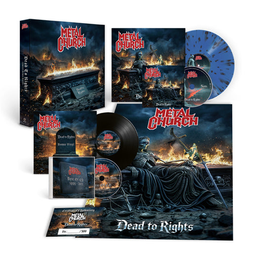 METAL CHURCH - Dead To Rights LP BOX (PREORDER)
