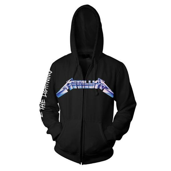 METALLICA - Ride The Lightning ZIPPER HOODIE