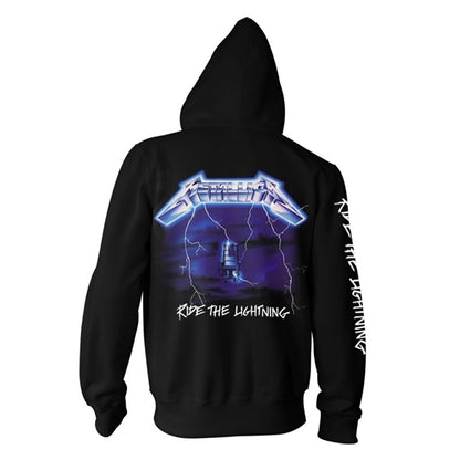 METALLICA - Ride The Lightning ZIPPER HOODIE