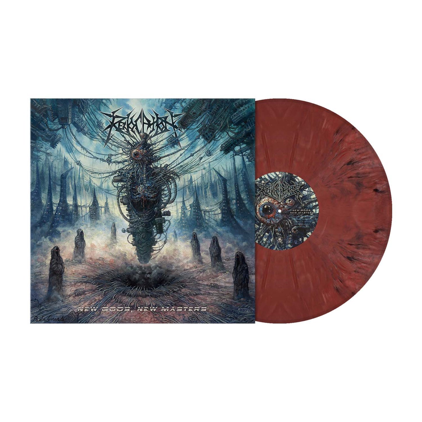 REVOCATION - New Gods, New Masters LP (CRIMSON RED) (PREORDER)