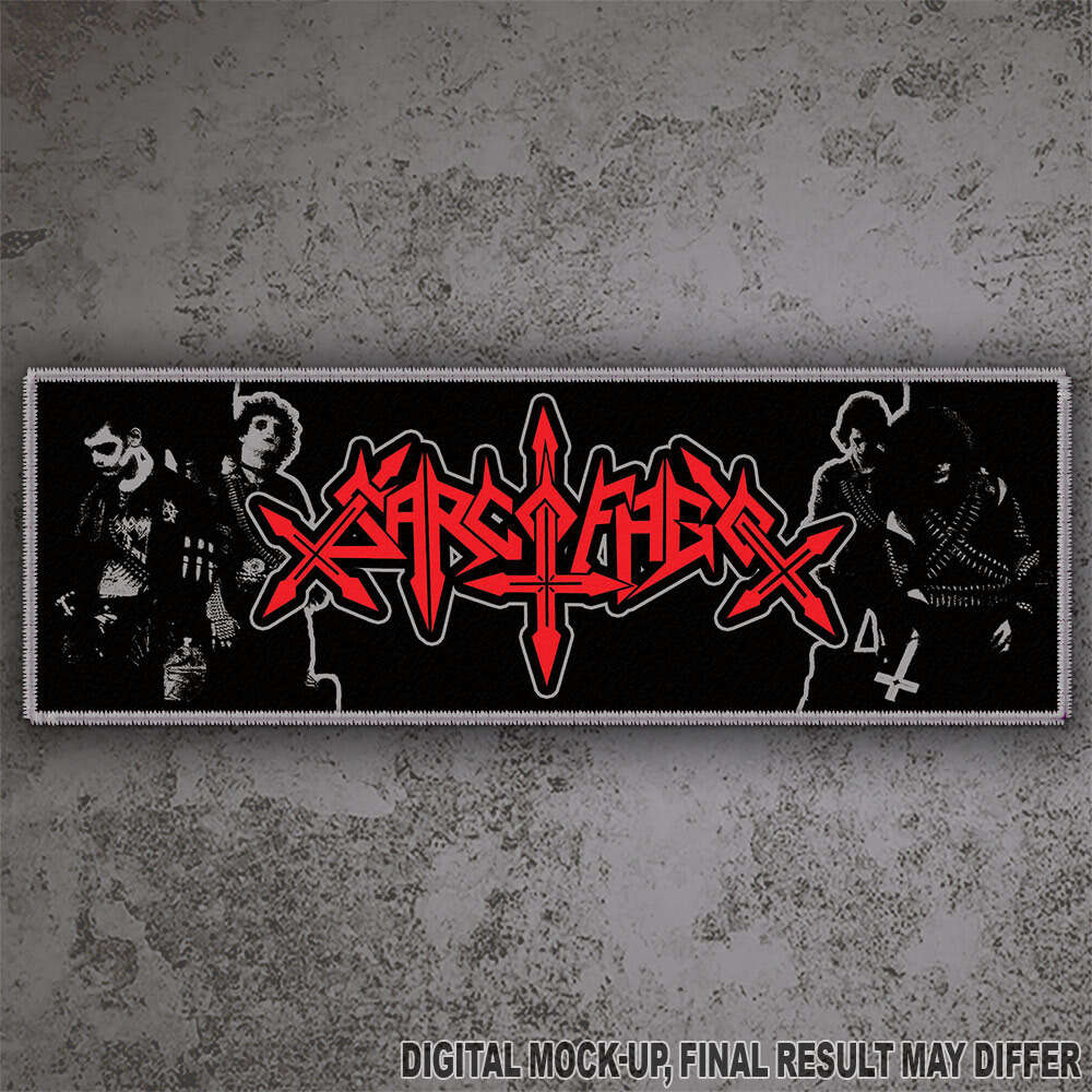 SARCOFAGO Old Logo PATCH