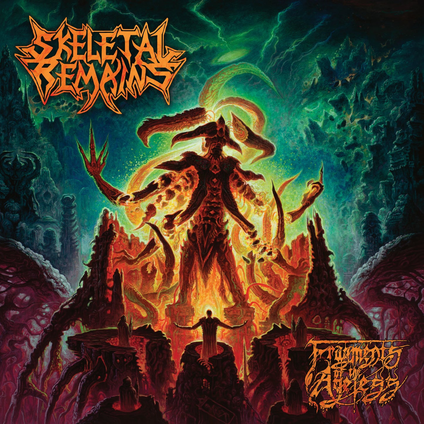 SKELETAL REMAINS - Fragments of the Ageless LP (MAGENTA)