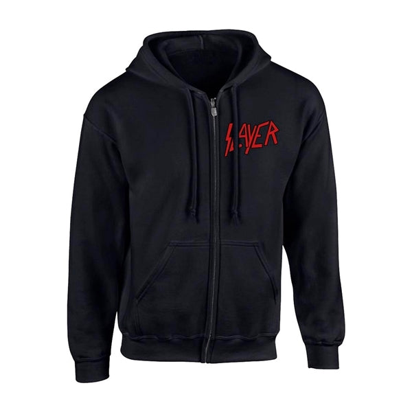 SLAYER - Eagle HOODED SWEATSHIRT WITH ZIP