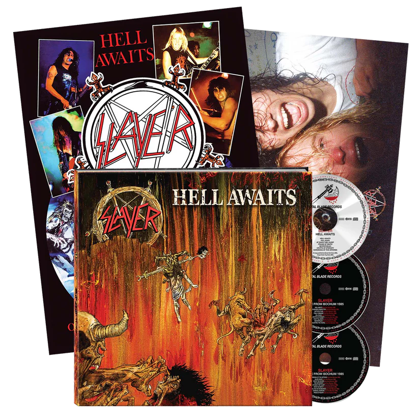 Slayer - Hell Awaits - 40th Anniversary 3 x CD EARBOOK
