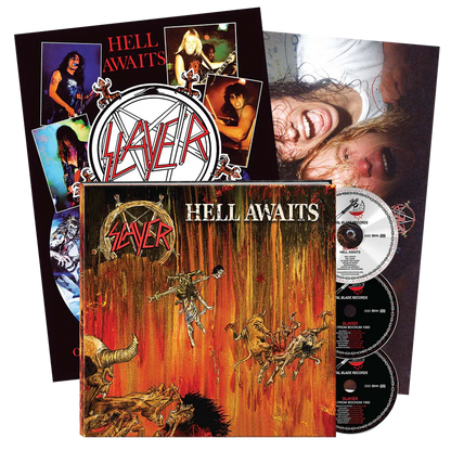 Slayer - Hell Awaits - 40th Anniversary 3 x CD EARBOOK