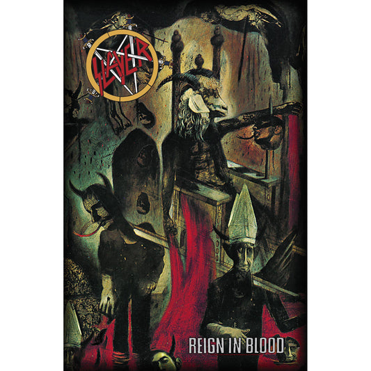 SLAYER - Reign In Blood TEXTILE POSTER