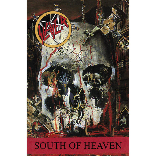 SLAYER - South Of Heaven TEXTILE POSTER