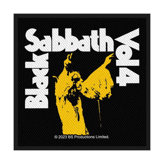 BLACK SABBATH - Vol 4 PATCH