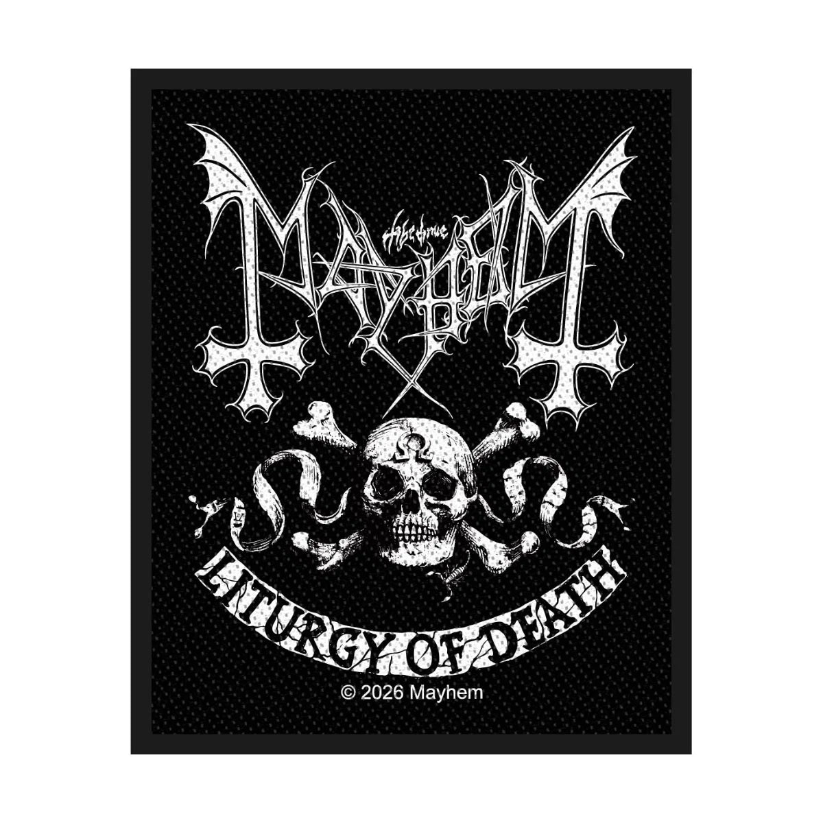 MAYHEM - Liturgy Of Death PATCH