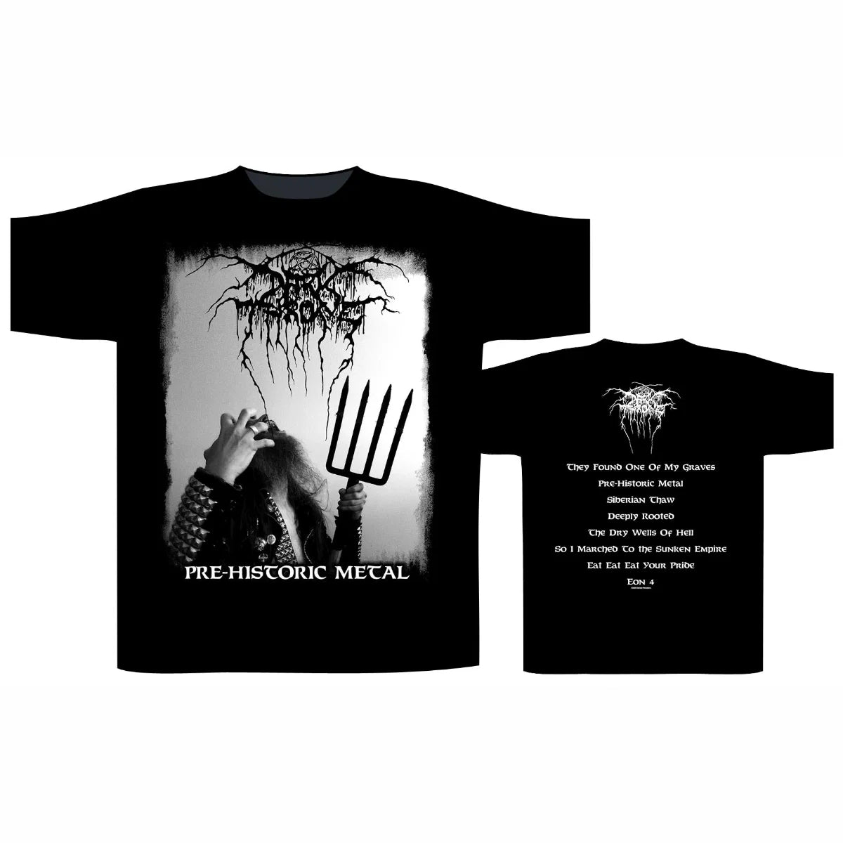 DARKTHRONE - Pre-Historic Metal T-SHIRT (PREORDER)
