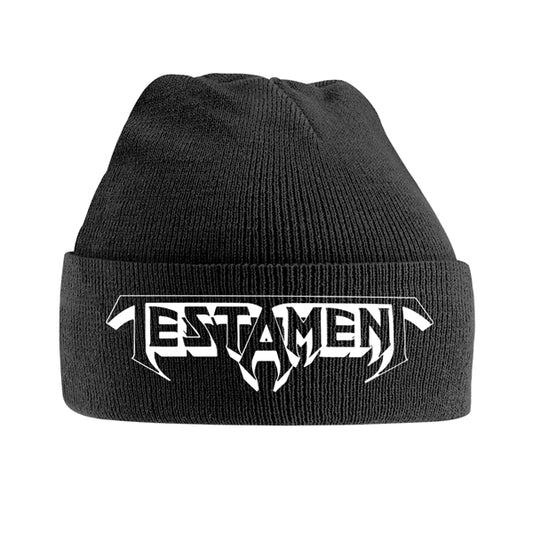 TESTAMENT - Logo (EMBROIDERED) BEANIE