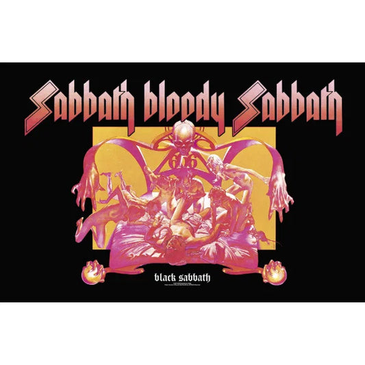 BLACK SABBATH - Sabbath Bloody Sabbath TEXTILE POSTER