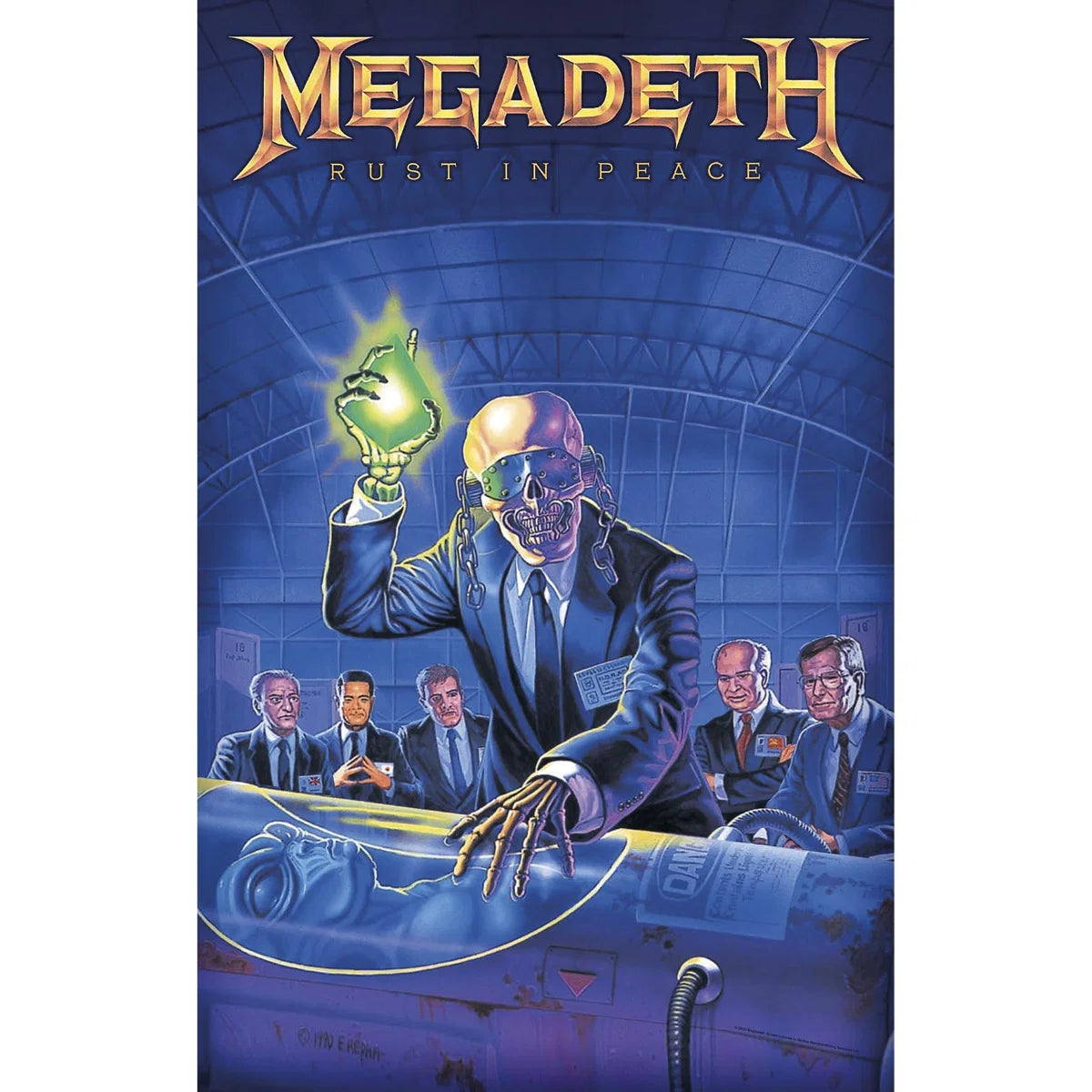 MEGADETH - Rust In Peace TEXTILE POSTER