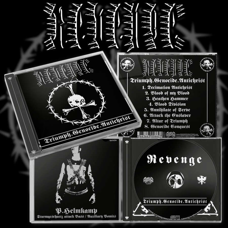 REVENGE Triumph.Genocide.Antichrist CD