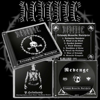 REVENGE Triumph.Genocide.Antichrist CD
