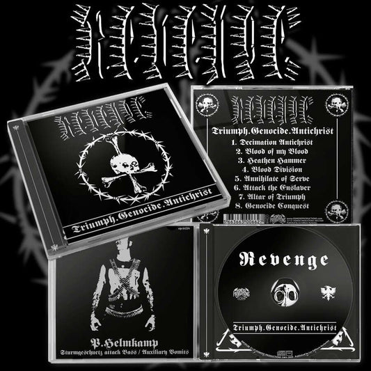 REVENGE Triumph.Genocide.Antichrist CD