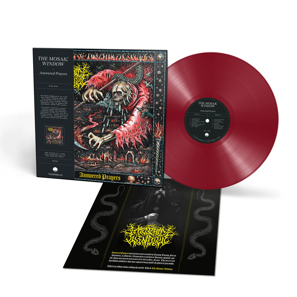 THE MOSAIC WINDOW - Answered Prayers LP (OLD BLOOD) (PREORDER)