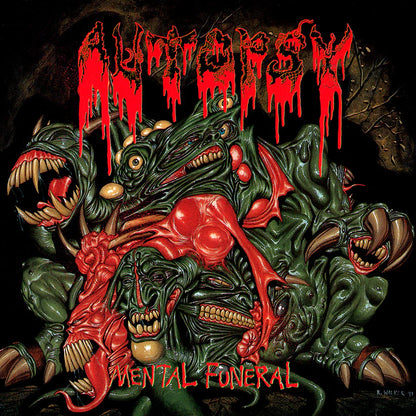AUTOPSY - Mental Funeral 35th anniversary LP (RED/GREEN) (PREORDER)