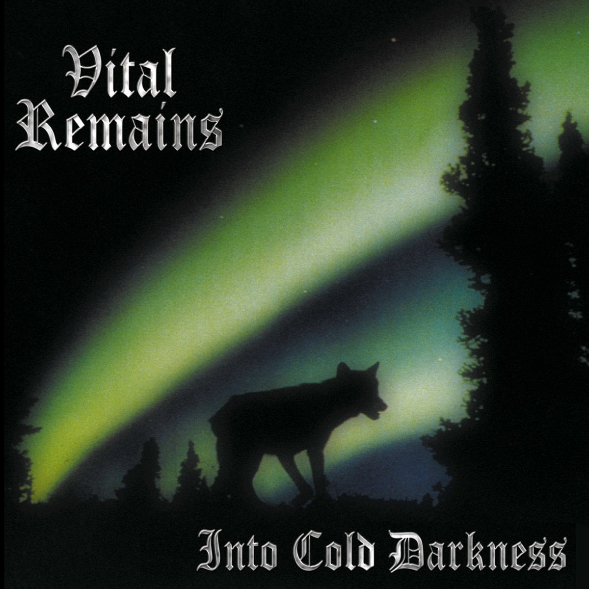 VITAL REMAINS - Into Cold Darkness LP (GREEN)