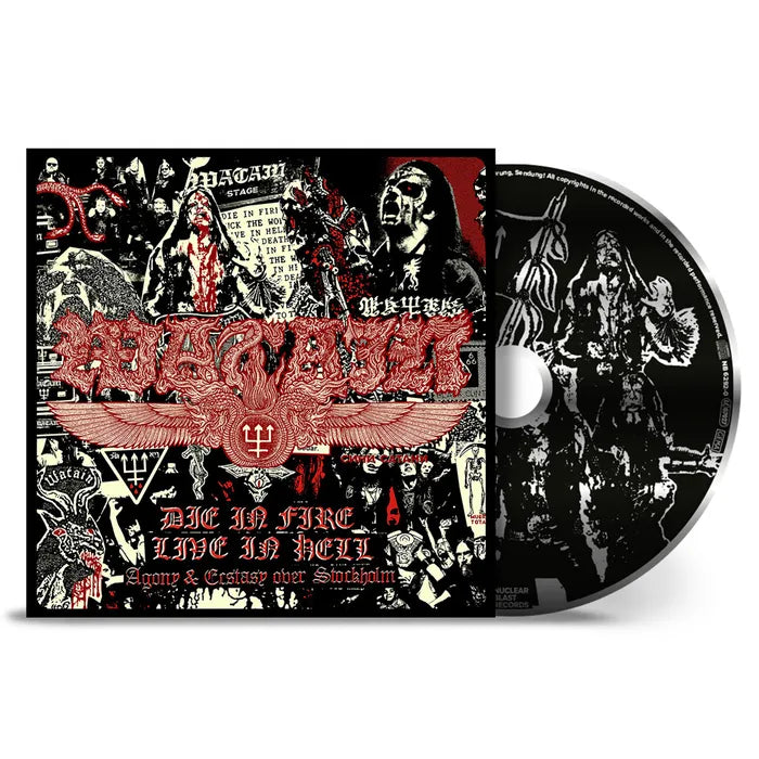 WATAIN - Die in Fire - Live in Hell CD