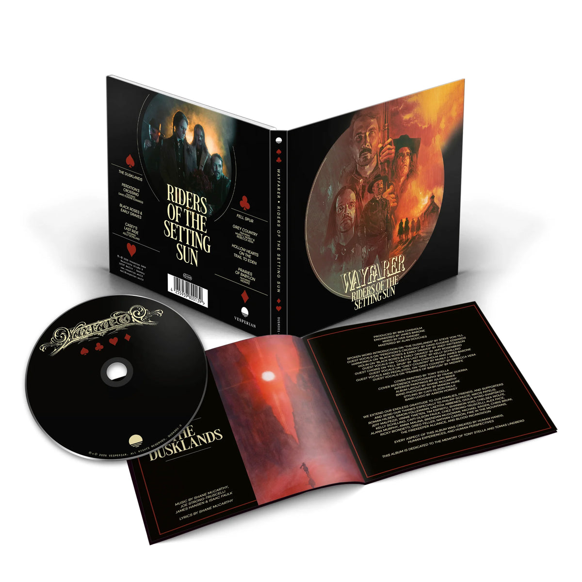 WAYFARER - Riders of the Setting Sun CD (PREORDER)