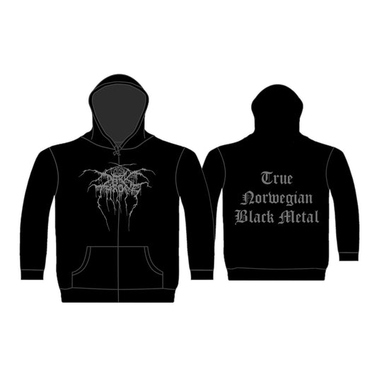 DARKTHRONE - True Norwegian Black Metal HOODED SWEATSHIRT WITH ZIP