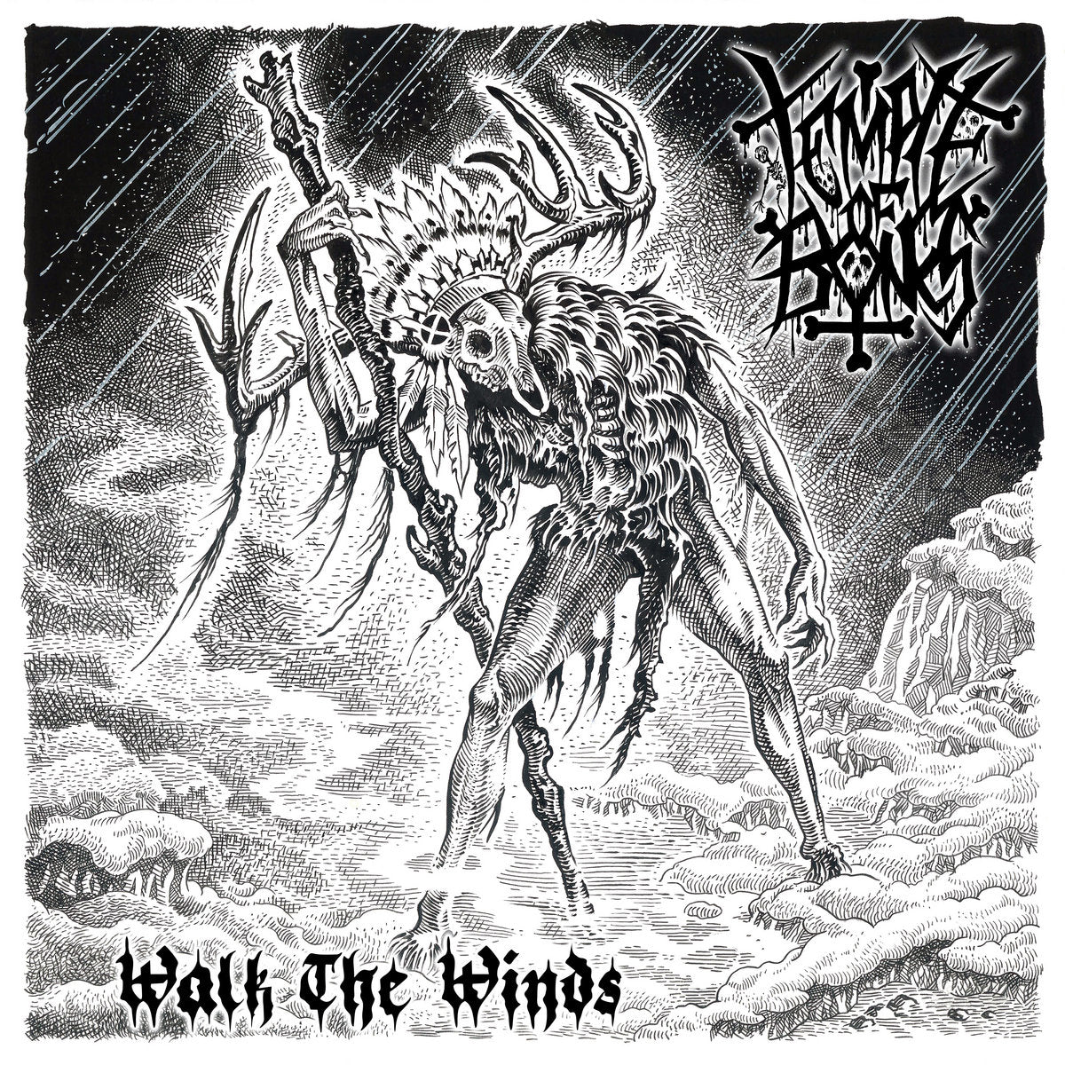 TEMPLE OF BONES - Walk The Wind CD (PREORDER)