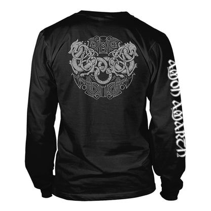 AMON AMARTH - Grey Skull LONGSLEEVE