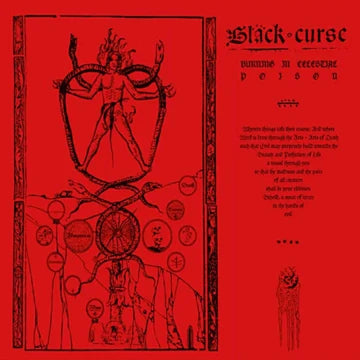 BLACK CURSE - Burning in Celestial Poison CD