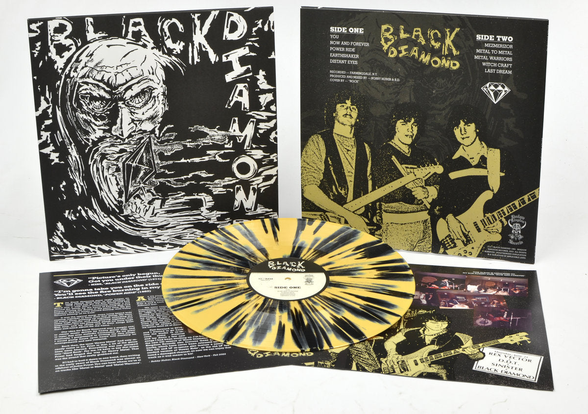 BLACK DIAMOND - Black Diamond LP (SPLATTER)