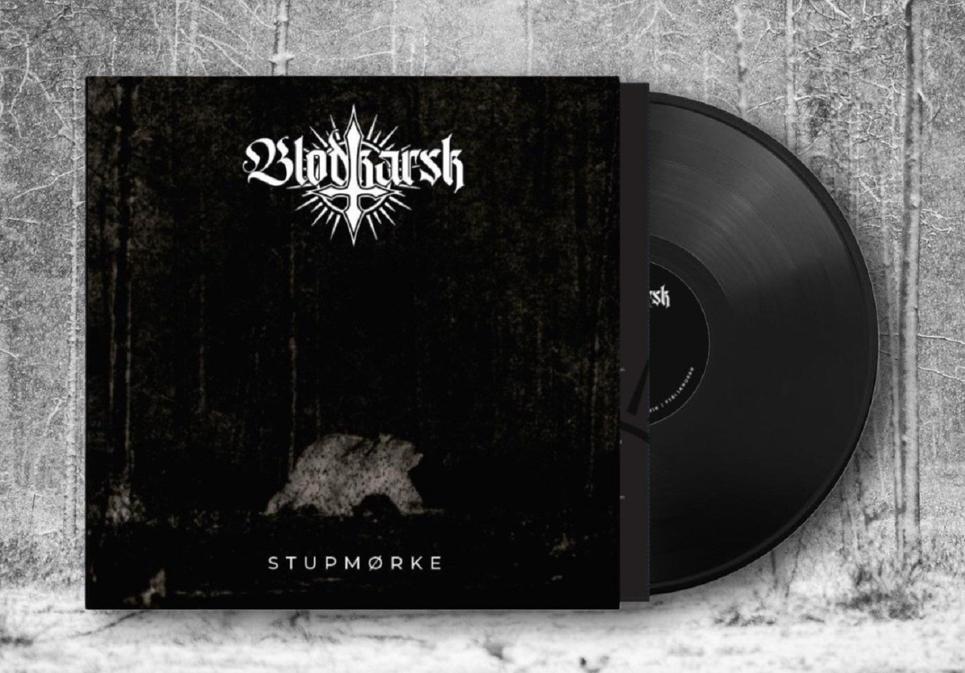 BLODKARSK - Stupmørke LP