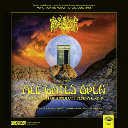 BLOOD INCANTATION - All Gates Open (Original Motion Picture Soundtrack) 2LP/BLU-RAY (PREORDER)