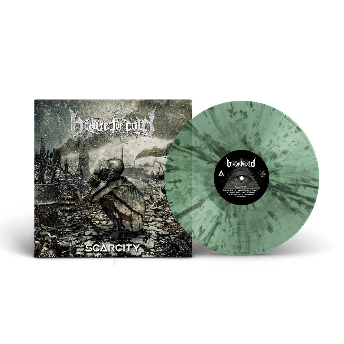 BRAVE THE COLD - Scarcity LP (SPLATTER) (PREORDER)
